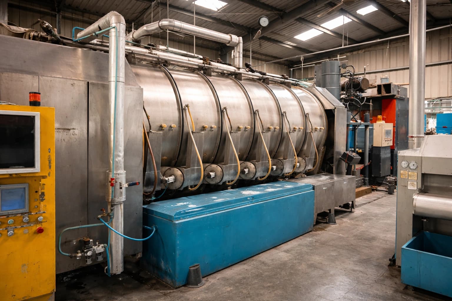 Launderaids advanced tunnel washer technology